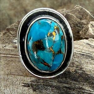 “Crater Lake Ring” new with tags from Sundance.